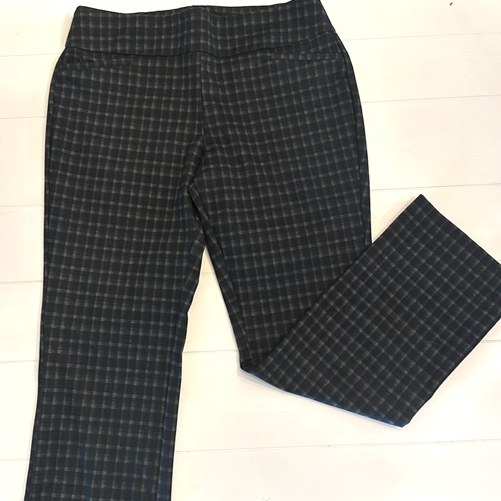 New York & Company Plaid Pull On Pants
